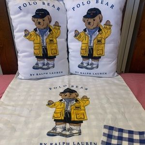 Polo Teddy Bear Pillows & Fabric